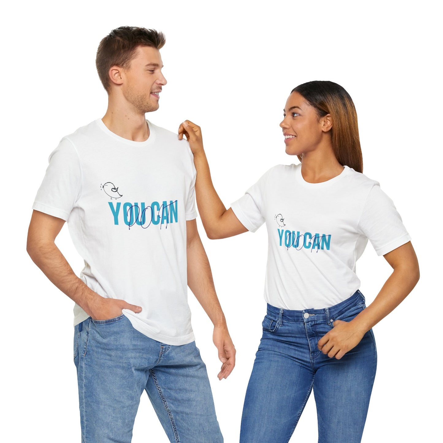 You Can Do It Motivational T-Shirt - Inspirational Unisex Tee for Positive Mindset