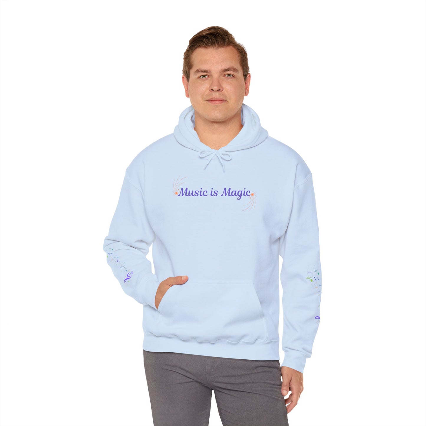 Music is Magic, Unisex Hooded Sweatshirt