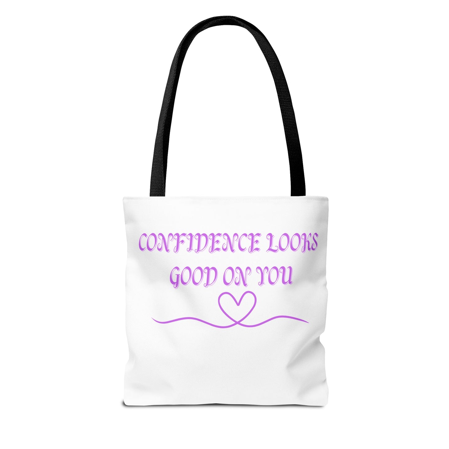 Motivational Tote Bag - Beautiful Confidence Reusable Shopping Bag