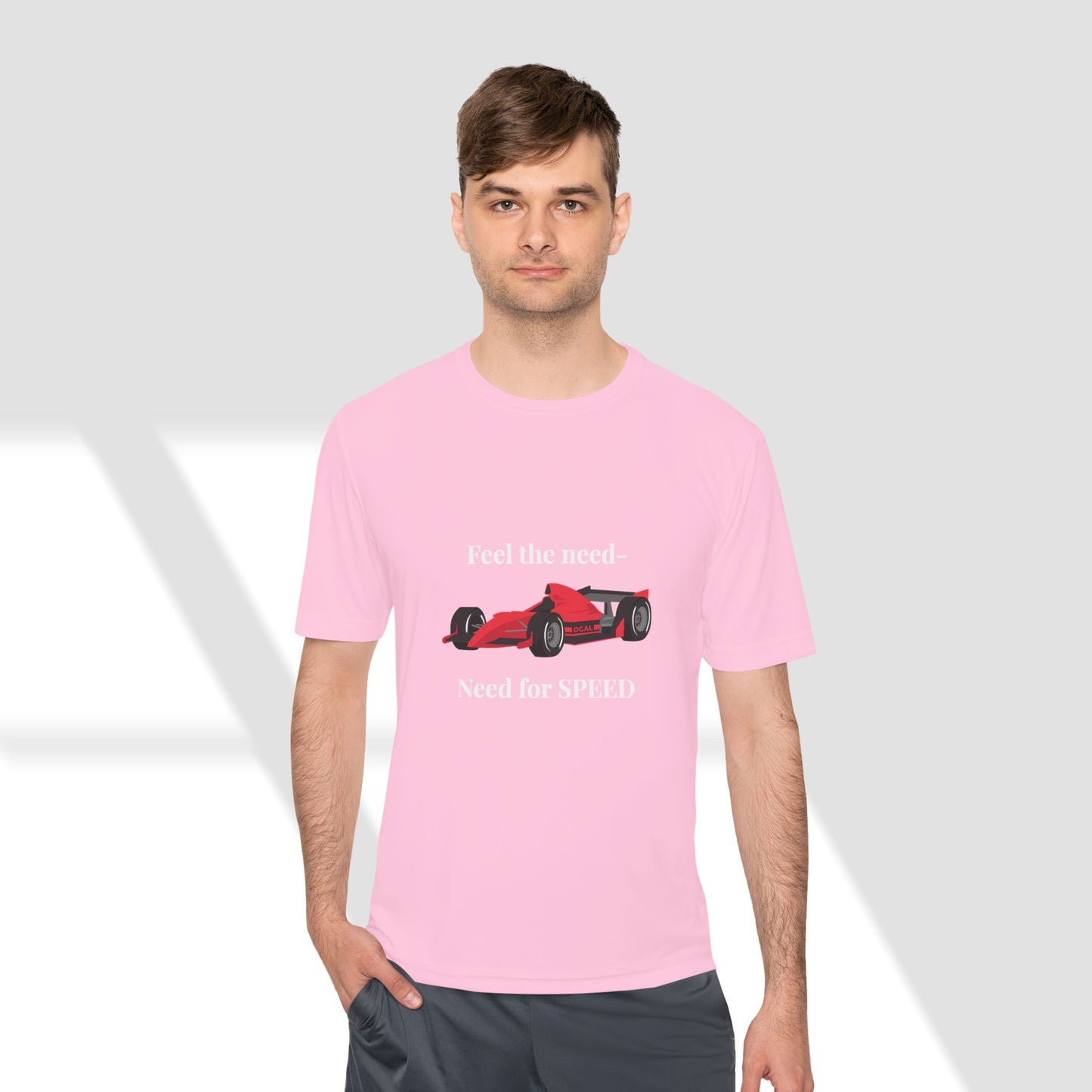 Feel the Need for Speed Racing T-Shirt - Unisex Sports Tee for Racing Fans
