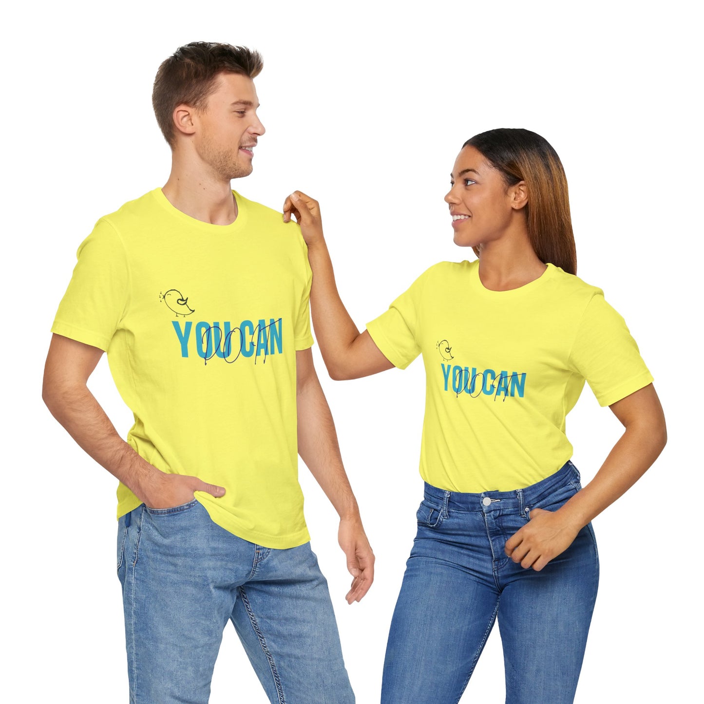 You Can Do It Motivational T-Shirt - Inspirational Unisex Tee for Positive Mindset
