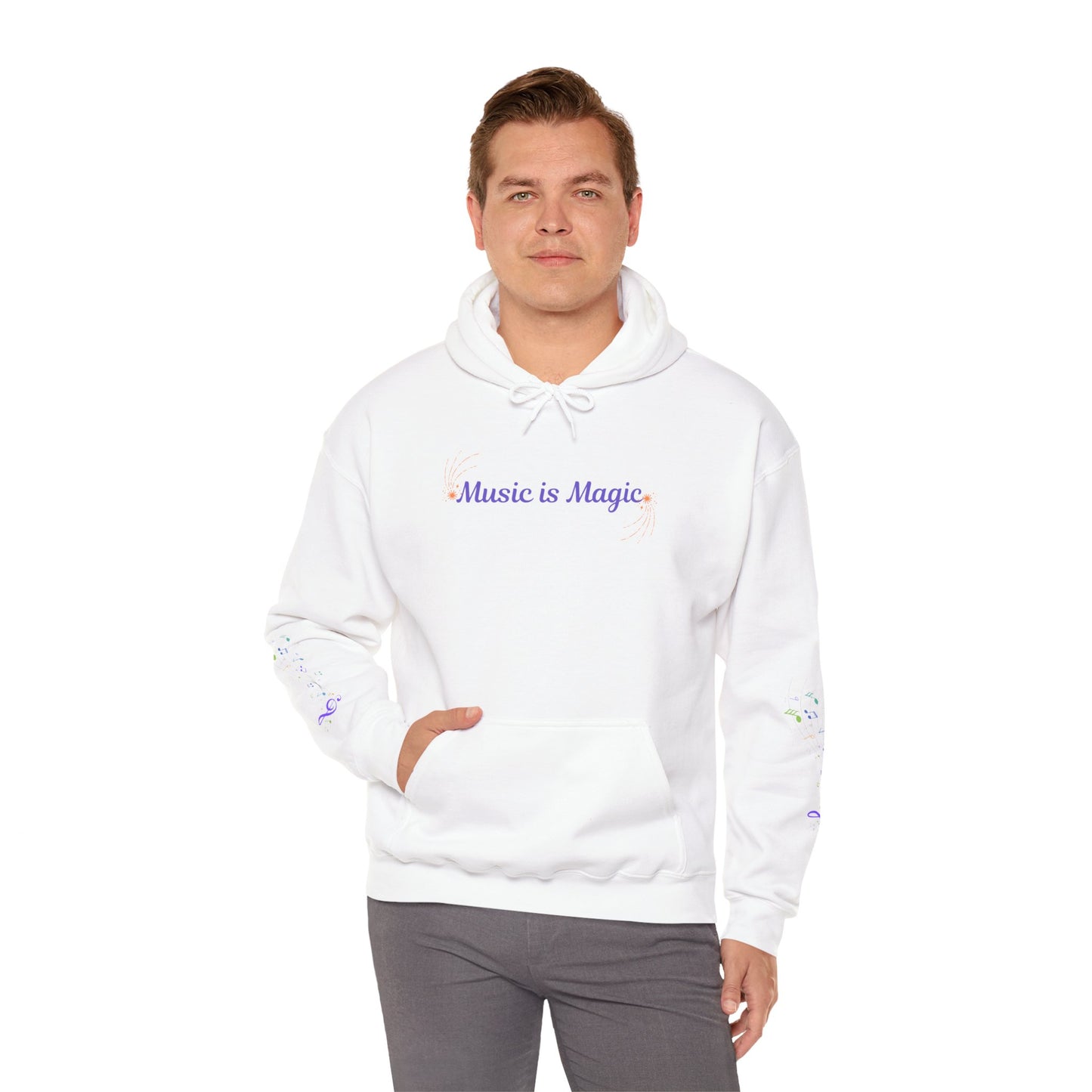Music is Magic, Unisex Hooded Sweatshirt
