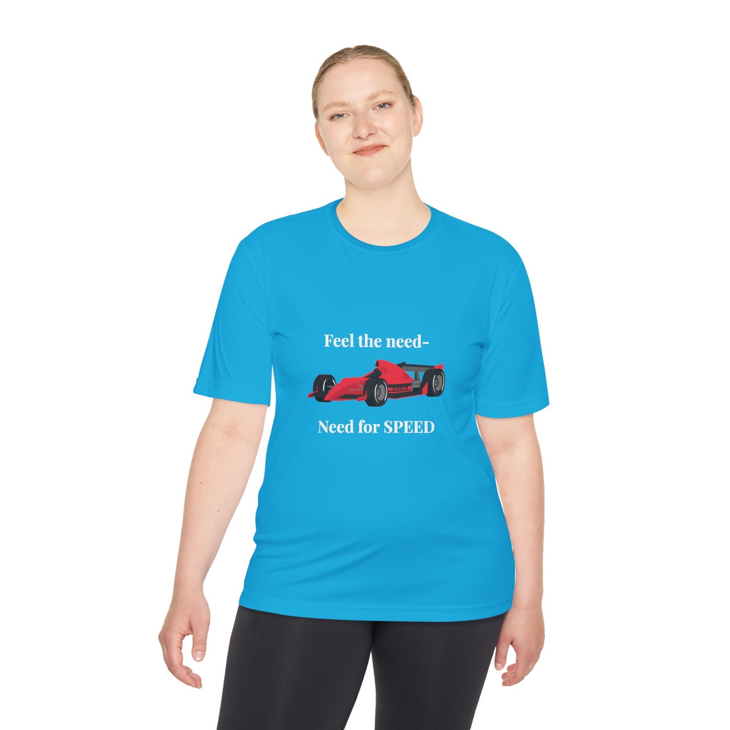 Feel the Need for Speed Racing T-Shirt - Unisex Sports Tee for Racing Fans