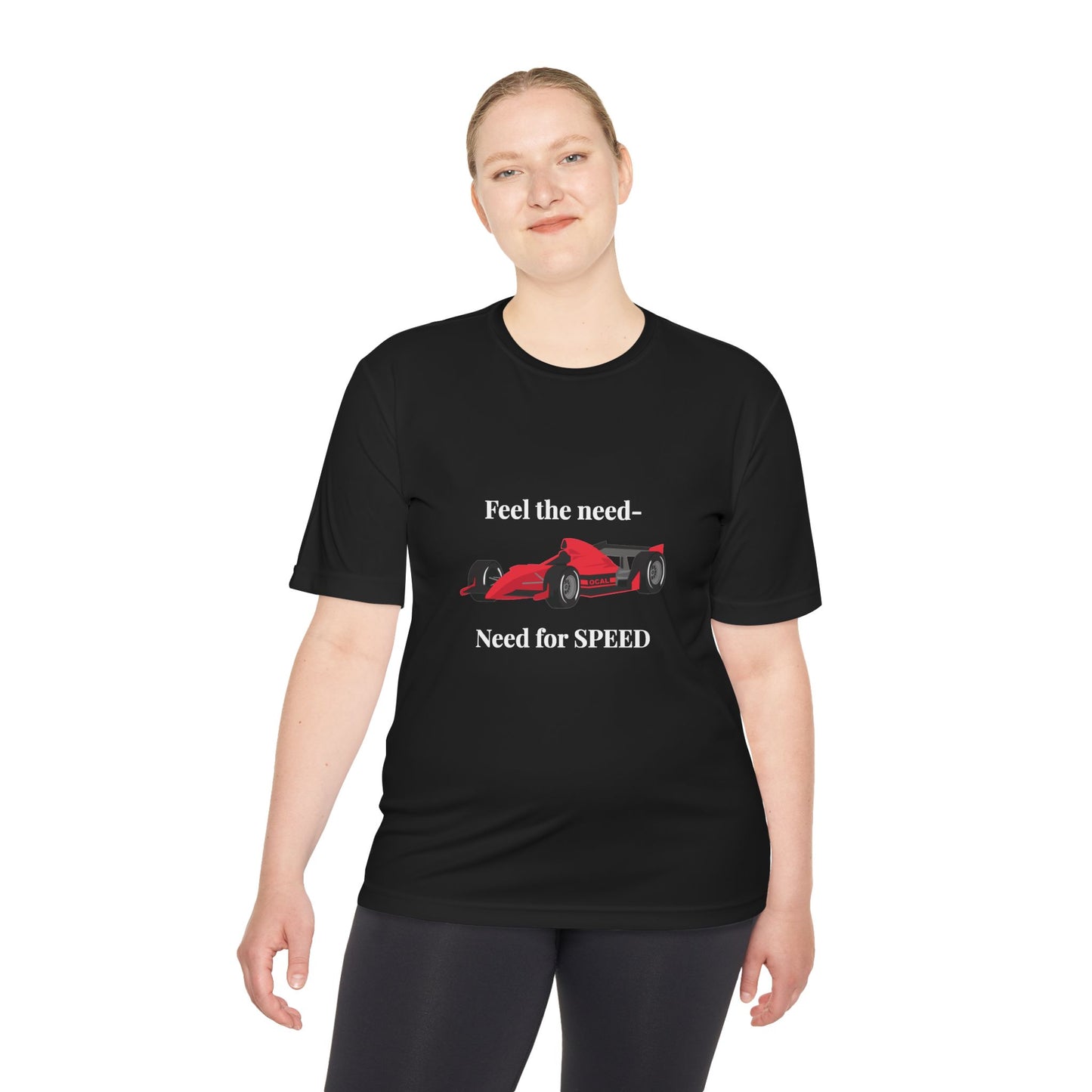 Feel the Need for Speed Racing T-Shirt - Unisex Sports Tee for Racing Fans