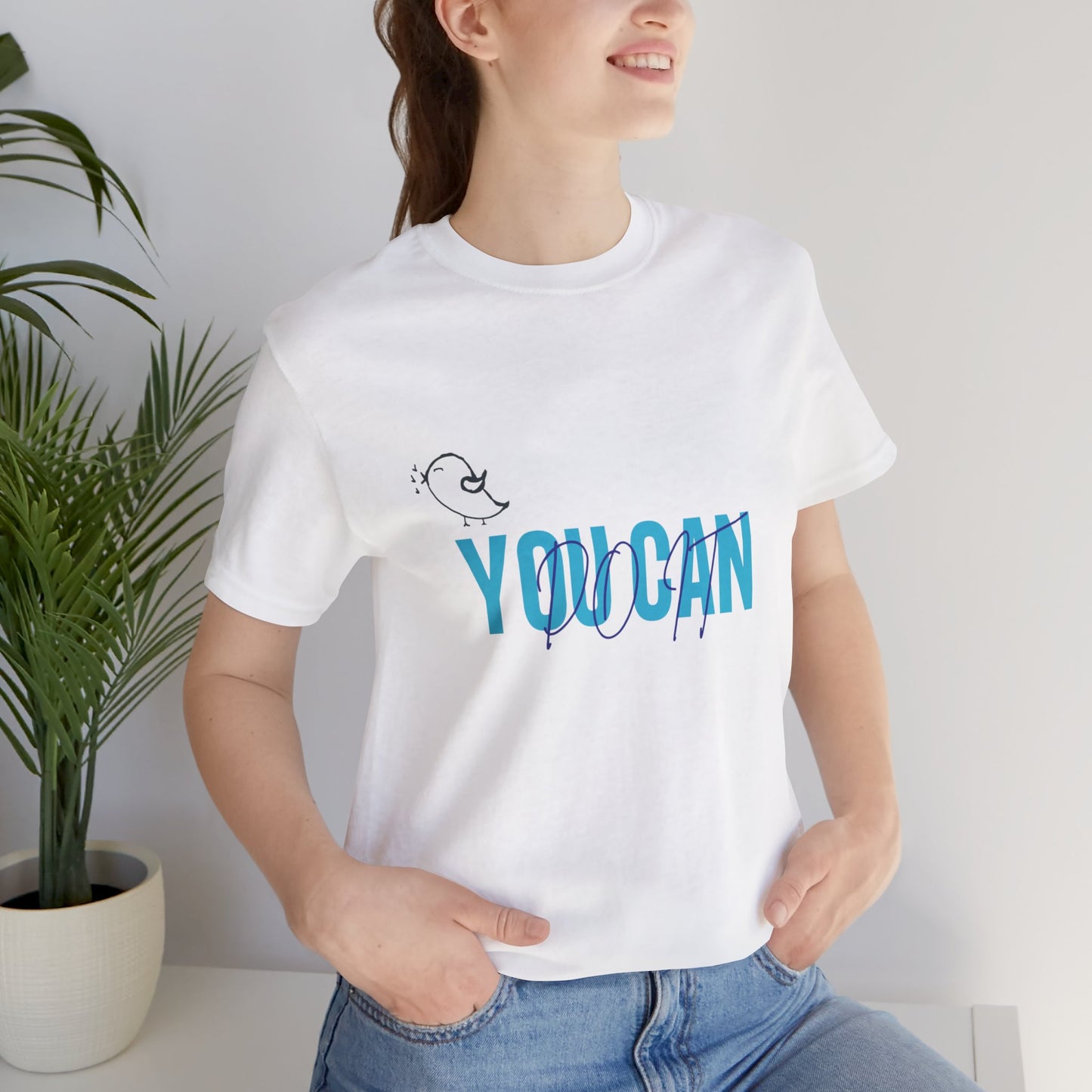 You Can Do It Motivational T-Shirt - Inspirational Unisex Tee for Positive Mindset