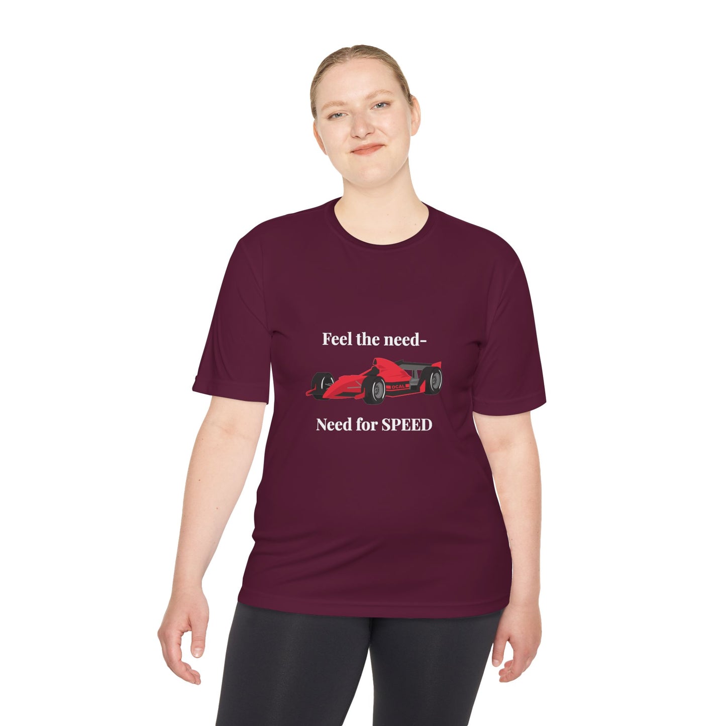 Feel the Need for Speed Racing T-Shirt - Unisex Sports Tee for Racing Fans