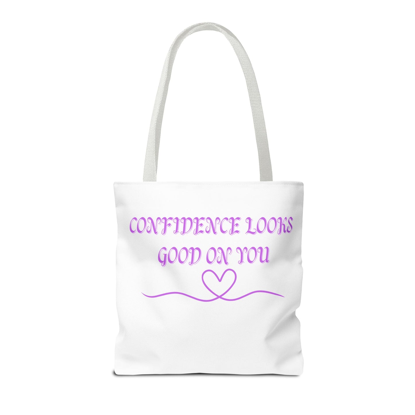Motivational Tote Bag - Beautiful Confidence Reusable Shopping Bag