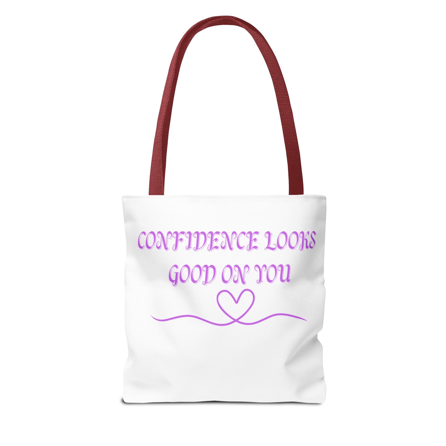 Motivational Tote Bag - Beautiful Confidence Reusable Shopping Bag