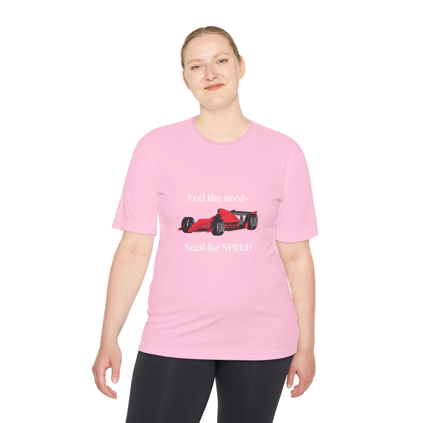 Feel the Need for Speed Racing T-Shirt - Unisex Sports Tee for Racing Fans
