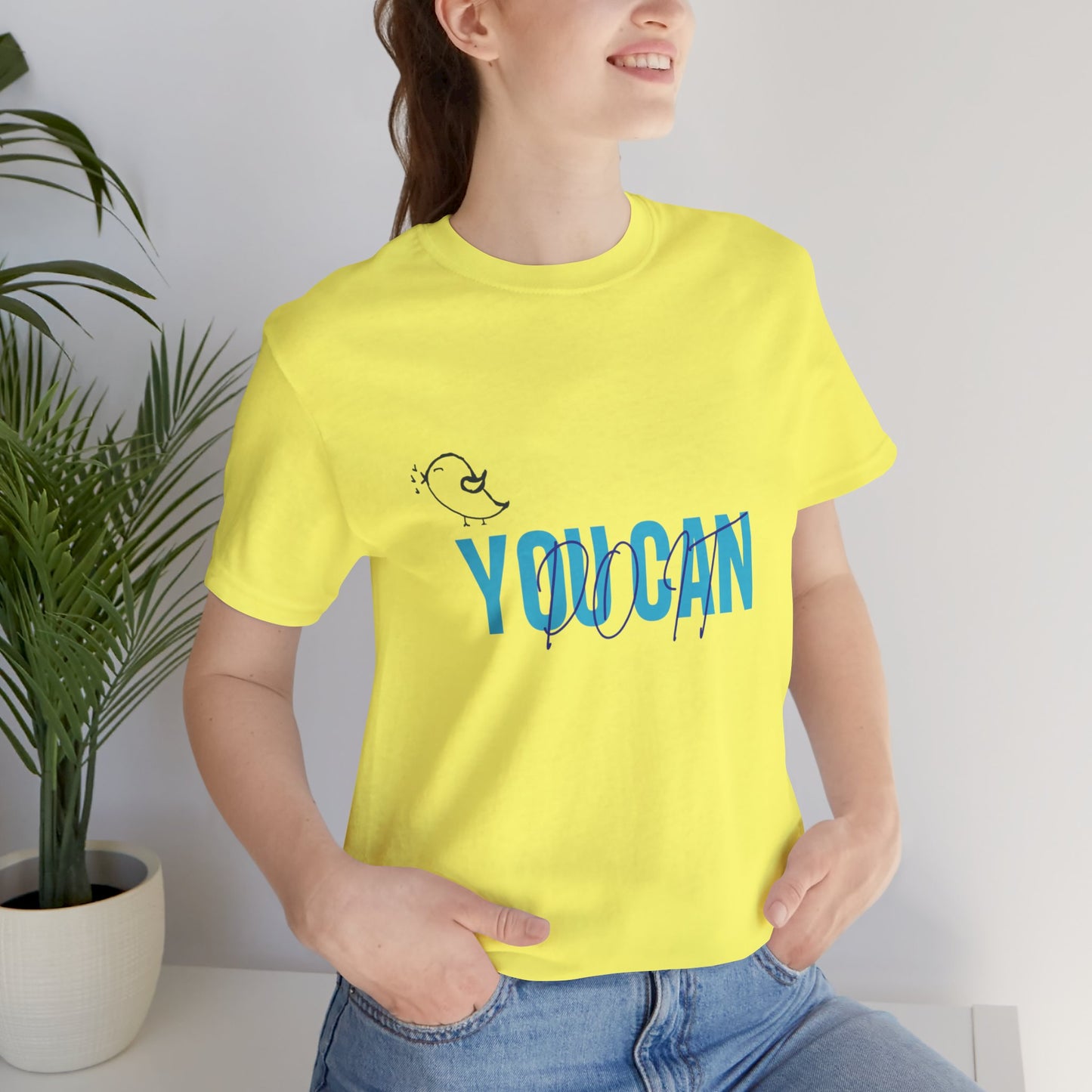 You Can Do It Motivational T-Shirt - Inspirational Unisex Tee for Positive Mindset