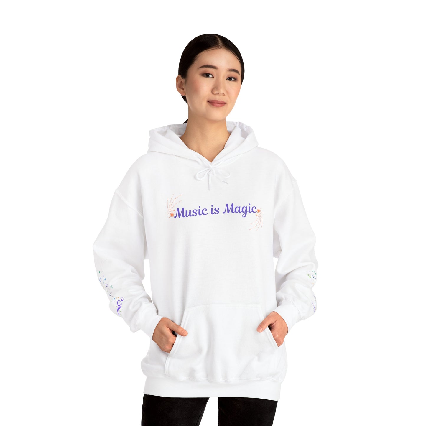 Music is Magic, Unisex Hooded Sweatshirt