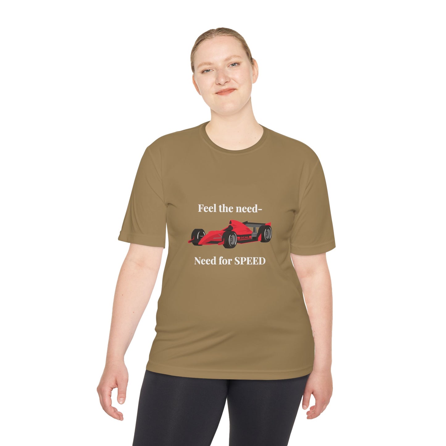 Feel the Need for Speed Racing T-Shirt - Unisex Sports Tee for Racing Fans
