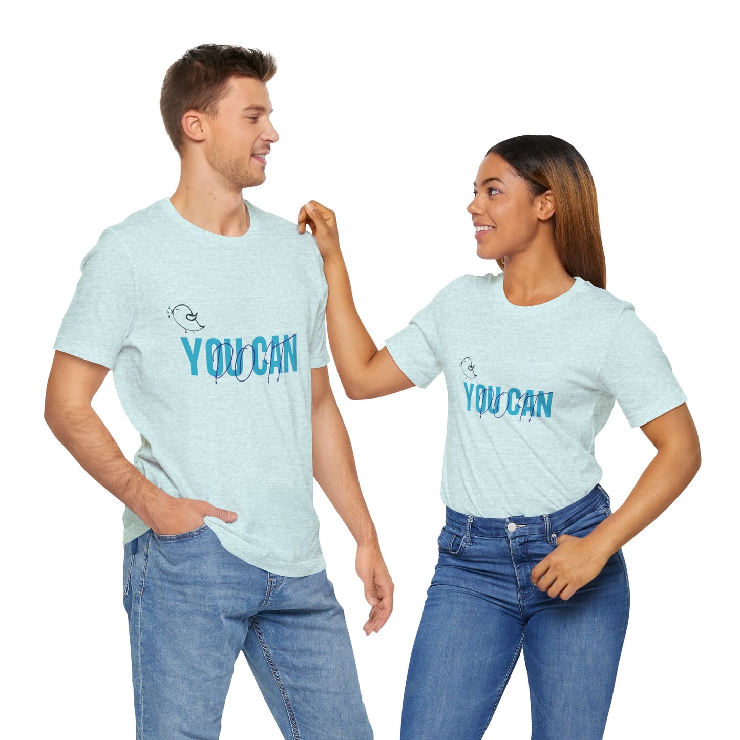 You Can Do It Motivational T-Shirt - Inspirational Unisex Tee for Positive Mindset