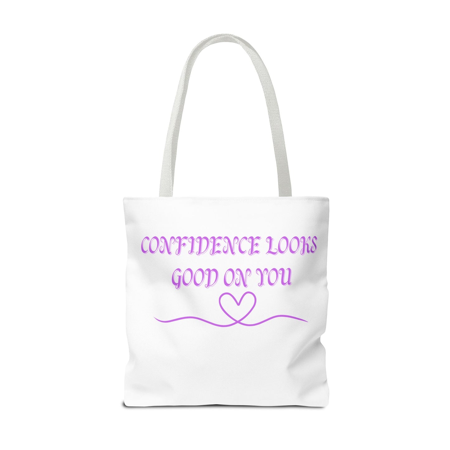 Motivational Tote Bag - Beautiful Confidence Reusable Shopping Bag