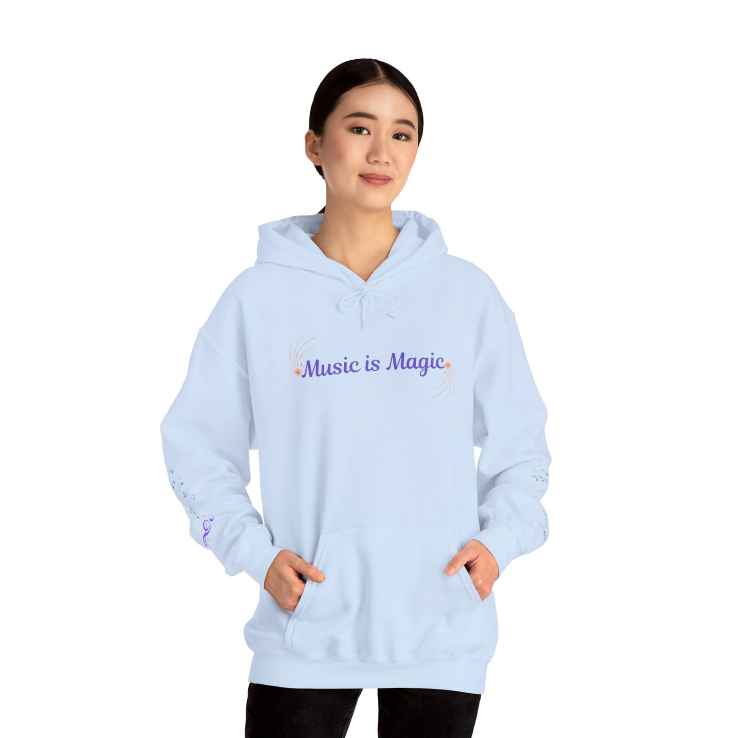 Music is Magic, Unisex Hooded Sweatshirt