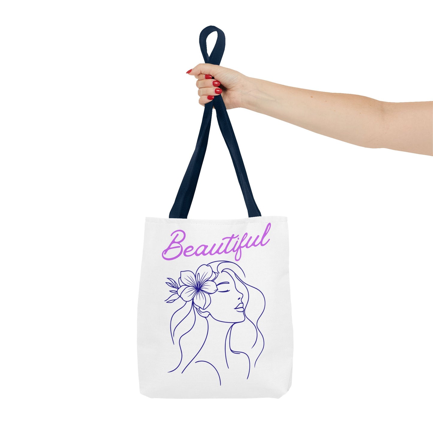 Motivational Tote Bag - Beautiful Confidence Reusable Shopping Bag