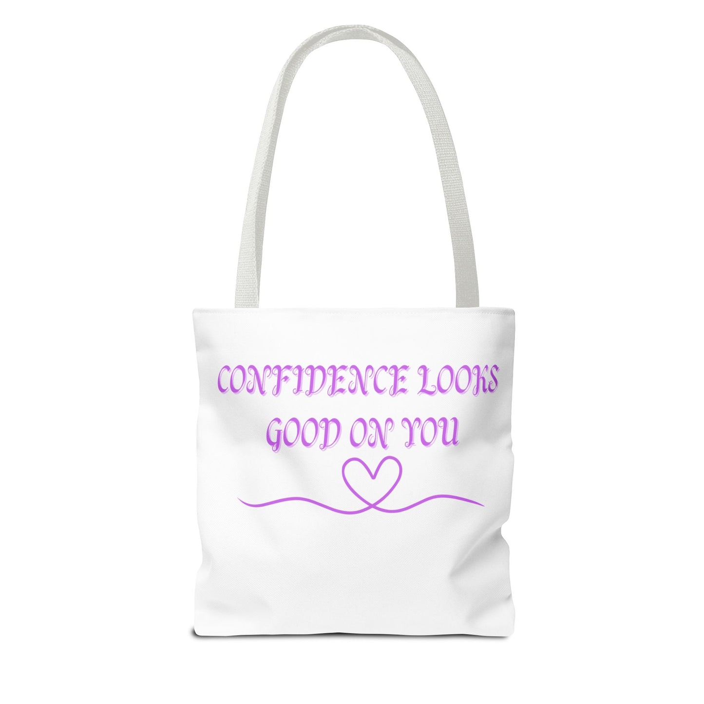 Motivational Tote Bag - Beautiful Confidence Reusable Shopping Bag