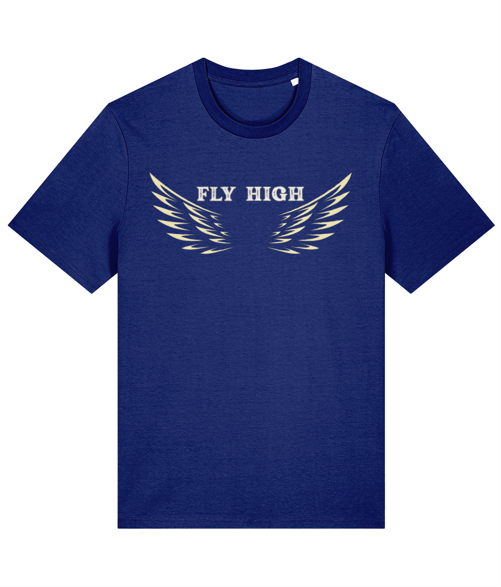  Fly HIGH Motivational T-Shirt  | FAB THREADZ 