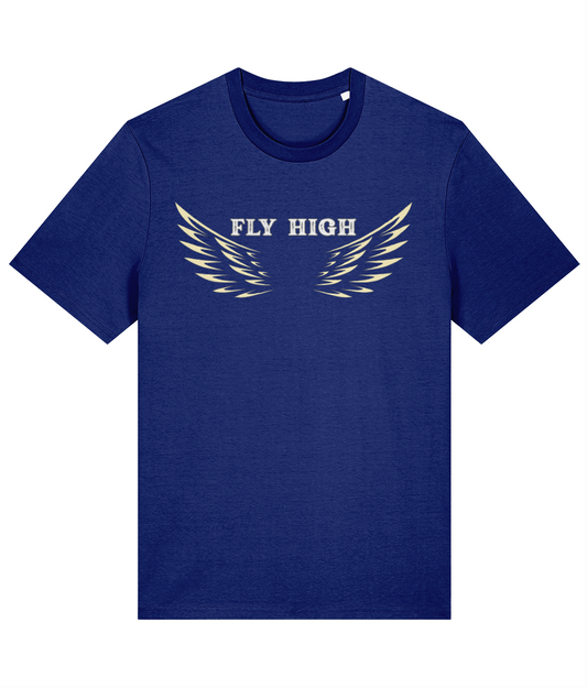  Fly HIGH Motivational T-Shirt  | FAB THREADZ 